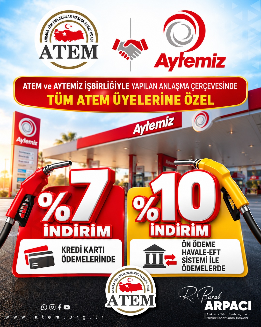 Aytemiz Petrol İndirim Anlaşması